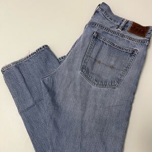 Polo Ralph Lauren Classic Fit 867 Jeans 38x32 Light Wash Vintage